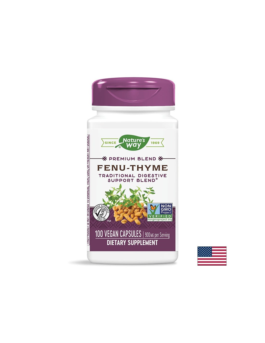 Fenu-tyme / fenugreek и мащерка x 100 капсули природата на природата