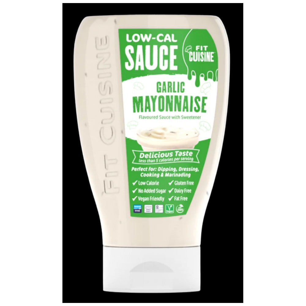 Fit Cuisine Нискокал сос | Чесън и майонеза - 425 ml
