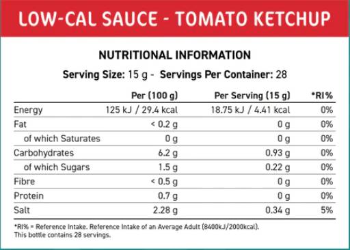 Fit Cuisine Нискокал сос | Доматен кетчуп - 425 ml