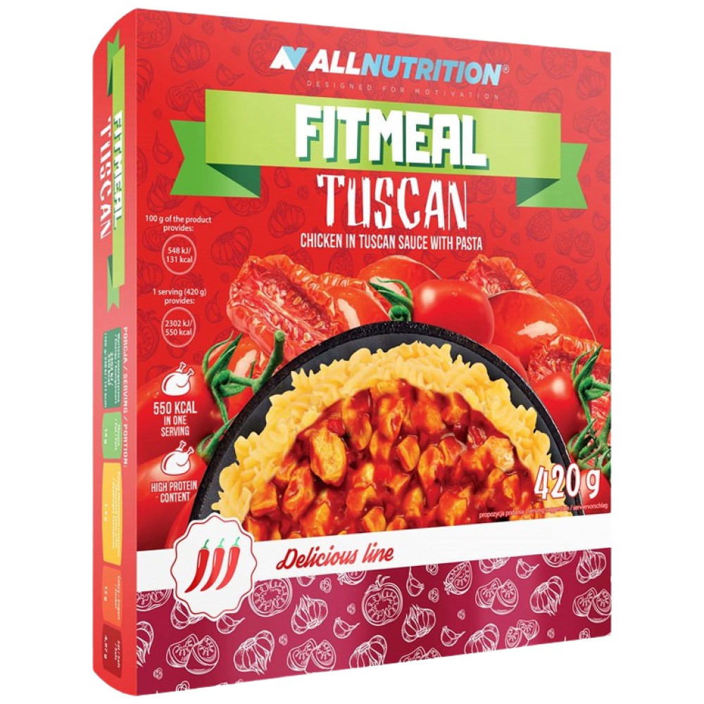 Fitmeal Tuscan | Готово за хранене с високо съдържание на протеини-420 грама