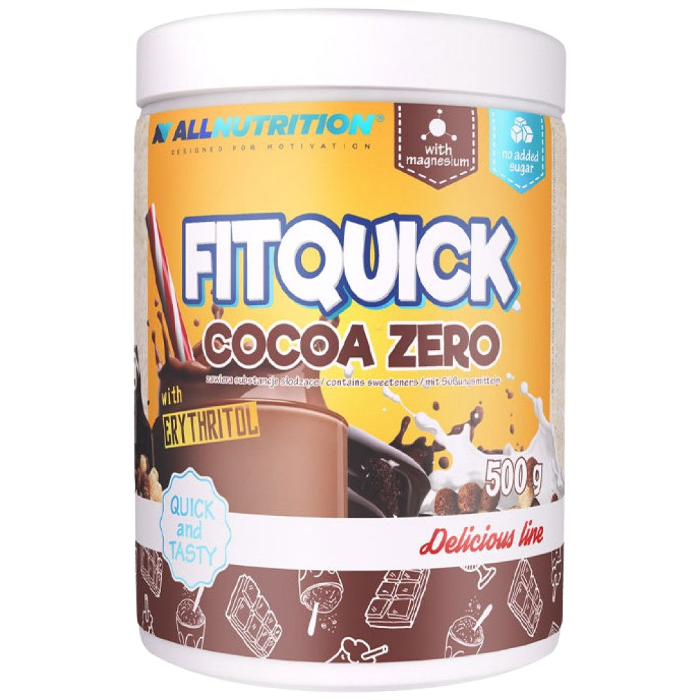 Fitquick Cocoa Zero | С еритритол - 500 грама