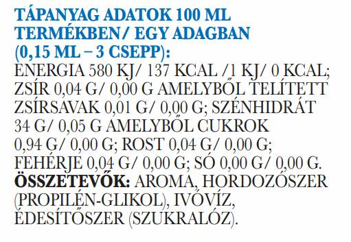 Ароматични капки | Нула захар - нулева мазнина - различни аромати 30 ml