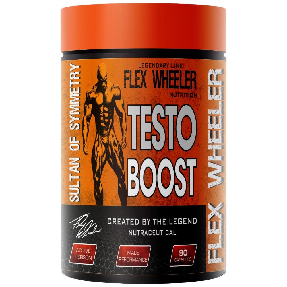 Testo Boost | С Tribulus, витамини и минерали - 90 капсули