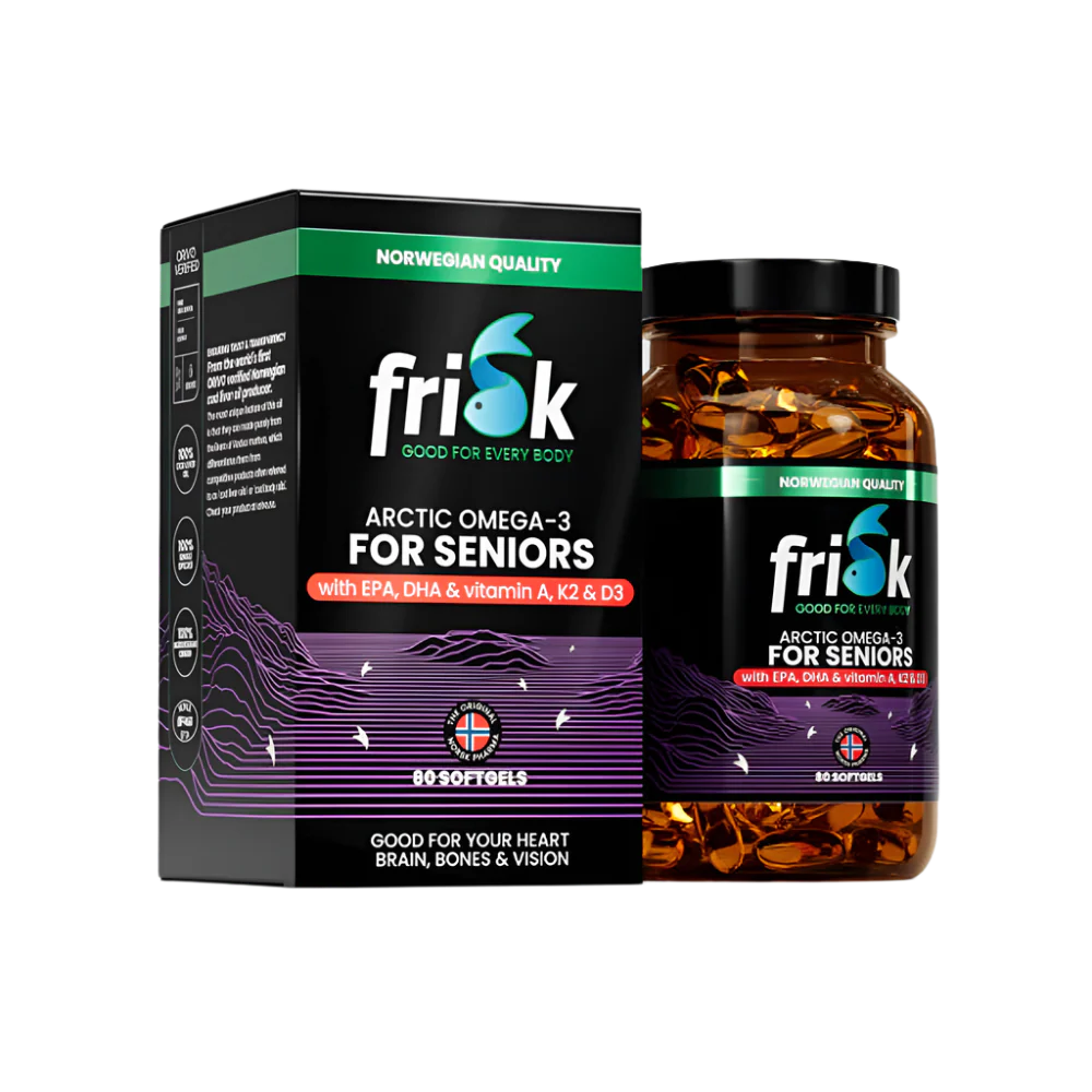 Арктика 50+-Омега-3-100% дива арктическа треска-80 капсули