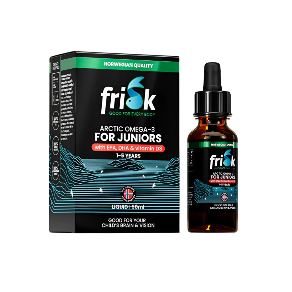 Арктически деца-омега-3 за деца-дива риба от Норвегия / Лимонов аромат-50 мл