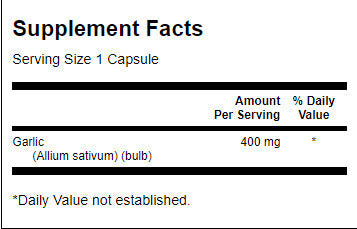 Пълен спектър чесън 400 mg - 60 капсули