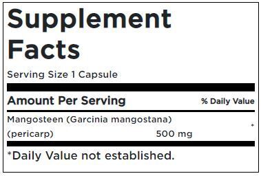 Пълен спектър Mangosteen - 100 капсули