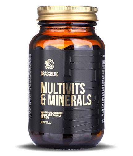 Grassberg Multivits & Minerals (60 капсули)
