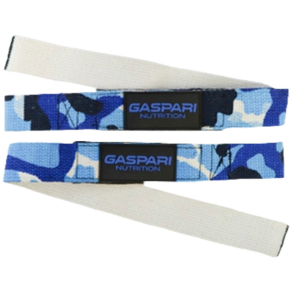 Повдигащи каишки Gaspari - Синьо камо