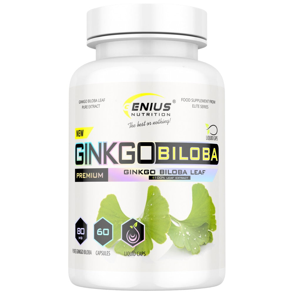 Ginkgo Biloba - 60 капсули