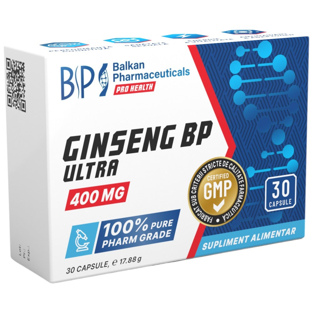 Женшен BP Ultra 400 mg - 30 капсули