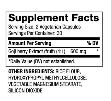 Goji Berry 600 mg / 60 капачки