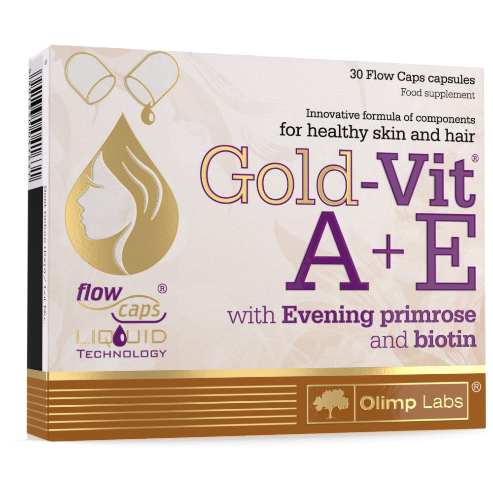 Gold Vit A+E - 30 капсули
