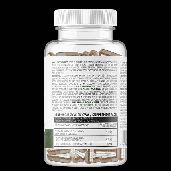 Зелено кафе 500 mg / vege 90 капсули