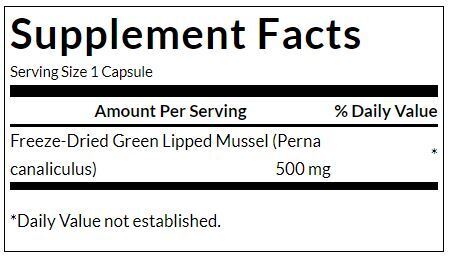 Зелена мида от 500 mg / 60 капачки - 0