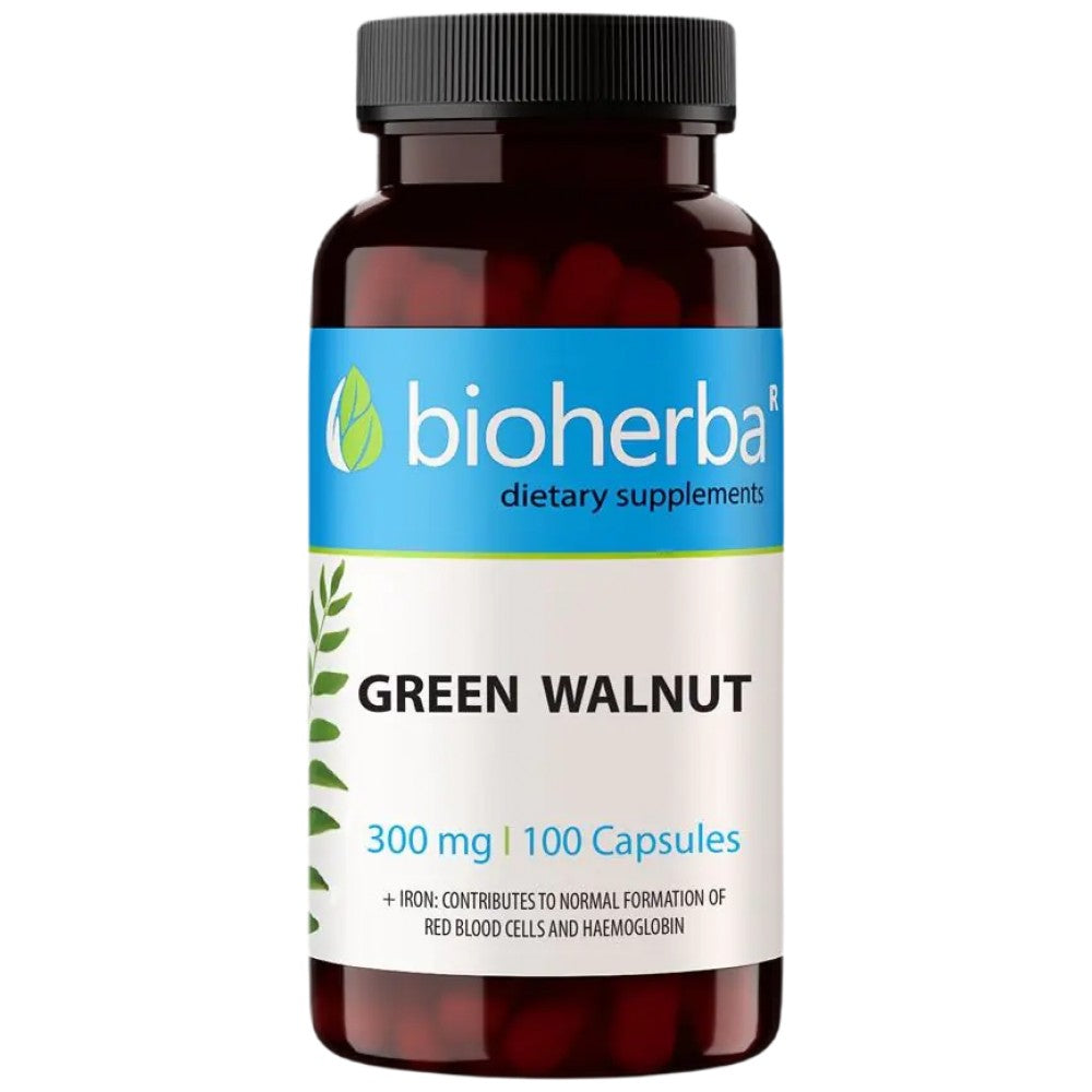 Зелен орех 300 mg - 100 капсули