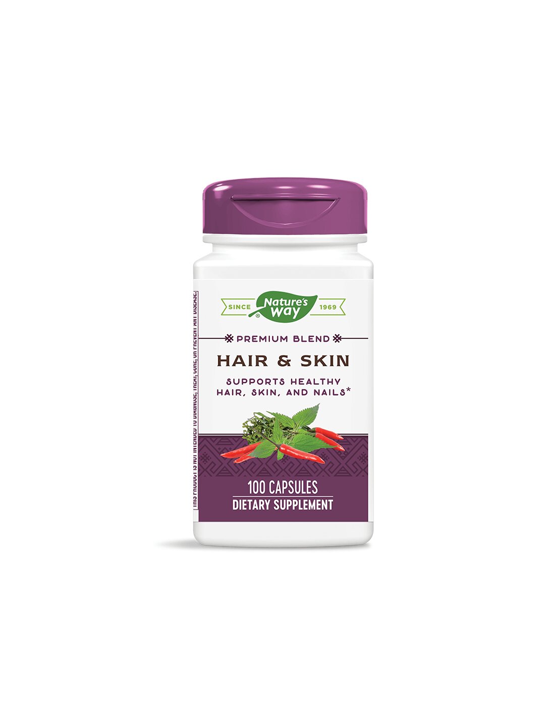 Hair & Skin x 100 Capsules Nature Way
