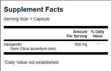 Хесперидин 500 mg - 60 капсули
