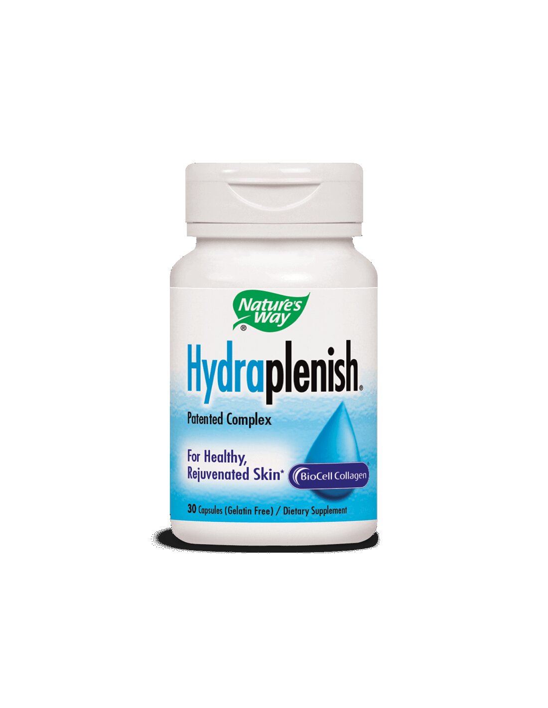Колаген с хидраплинна киселина HydraPlenish® - красива кожа и здрави стави, 500 mg, 30 капсули Природата на природата
