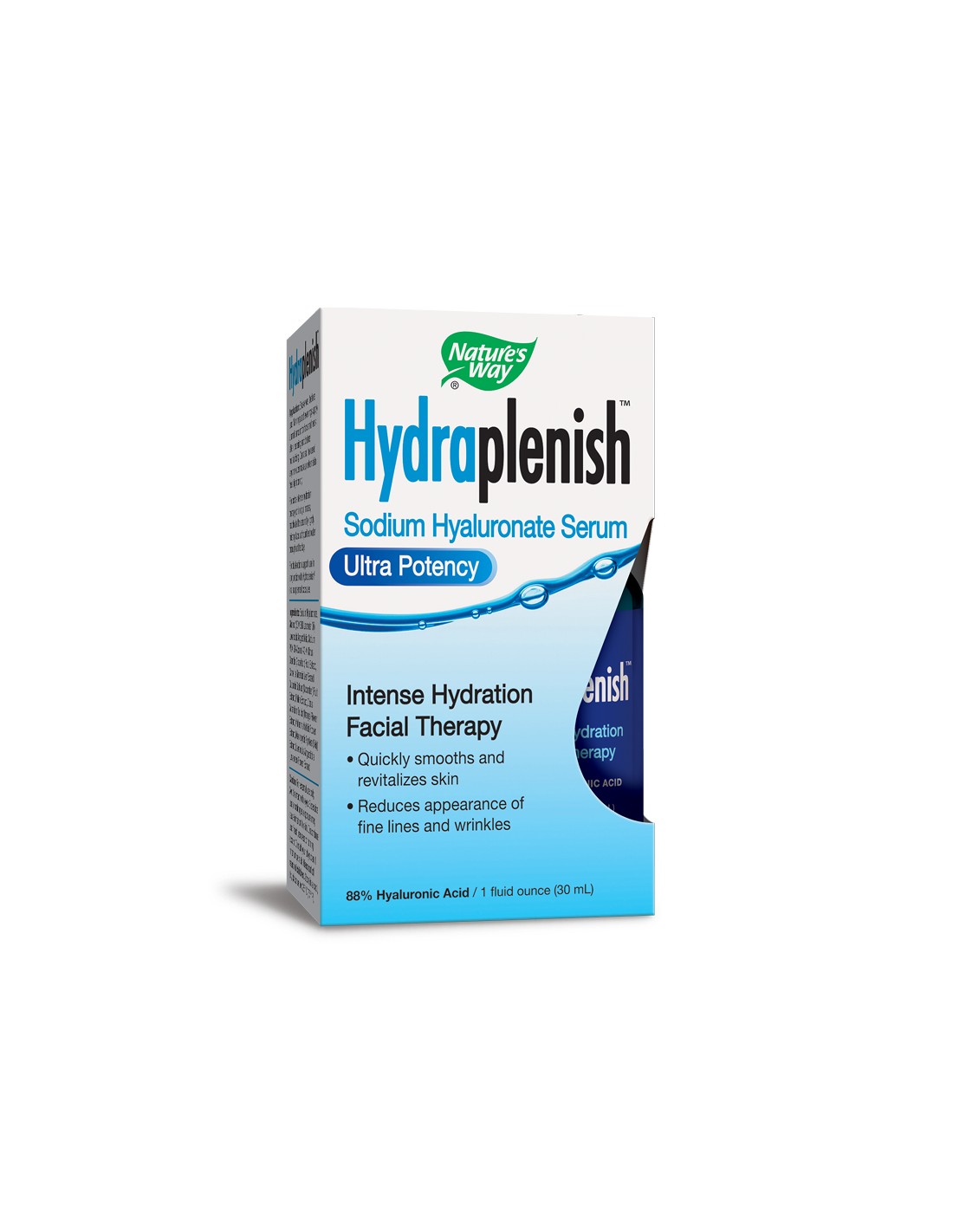 Серум на натриев хиалуронат HydraPlenish ™ (серум на хиалуроната (88% хиалуронова киселина) x 30 ml