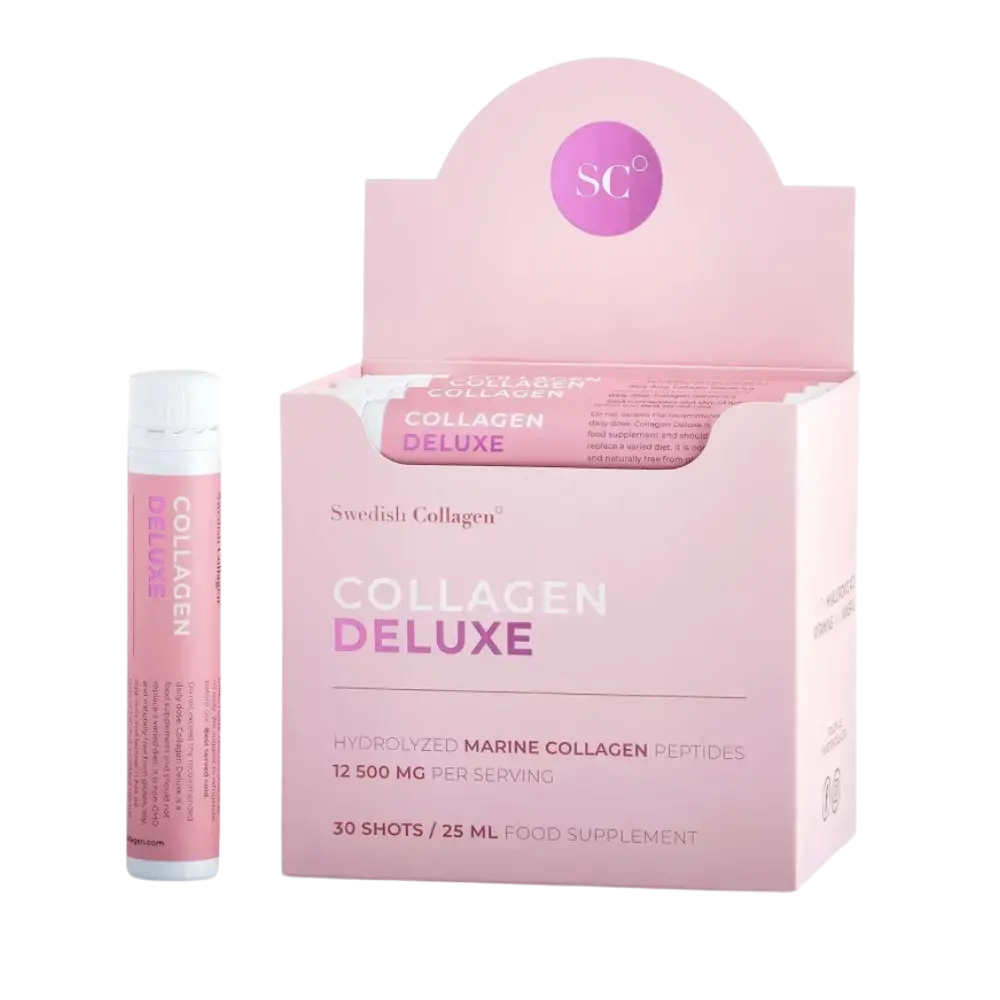 Fish Collagen Deluxe® 12,500 mg with Hyaluronic Acid 75 mg 30 x 25ml - Nutra Best Europe