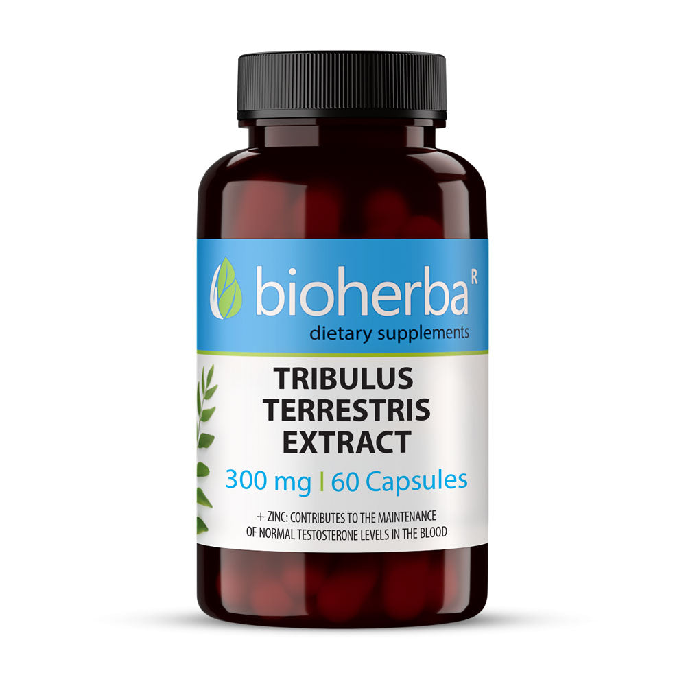 Екстракт от Tribulus terrestris 300 mg - 60 капсули