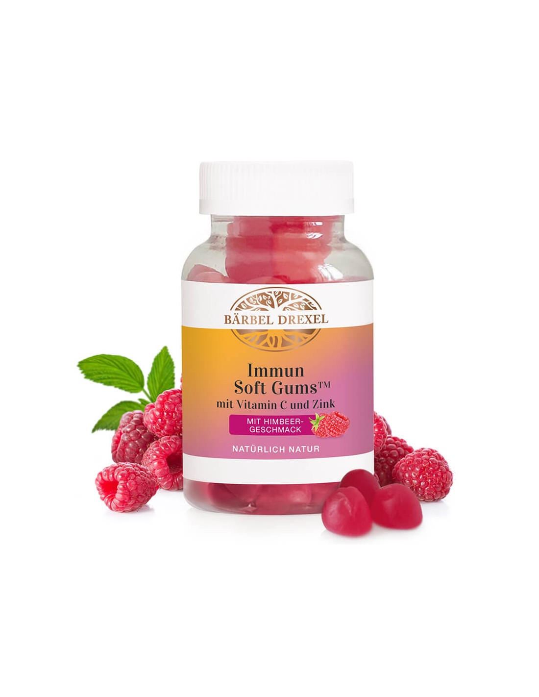 Immun Soft Gums™ mit Vitamin C und Zink/ Силен имунитет с витамин C и цинк, 60 гел таблетки <tc>Bärbel Drexel</tc>