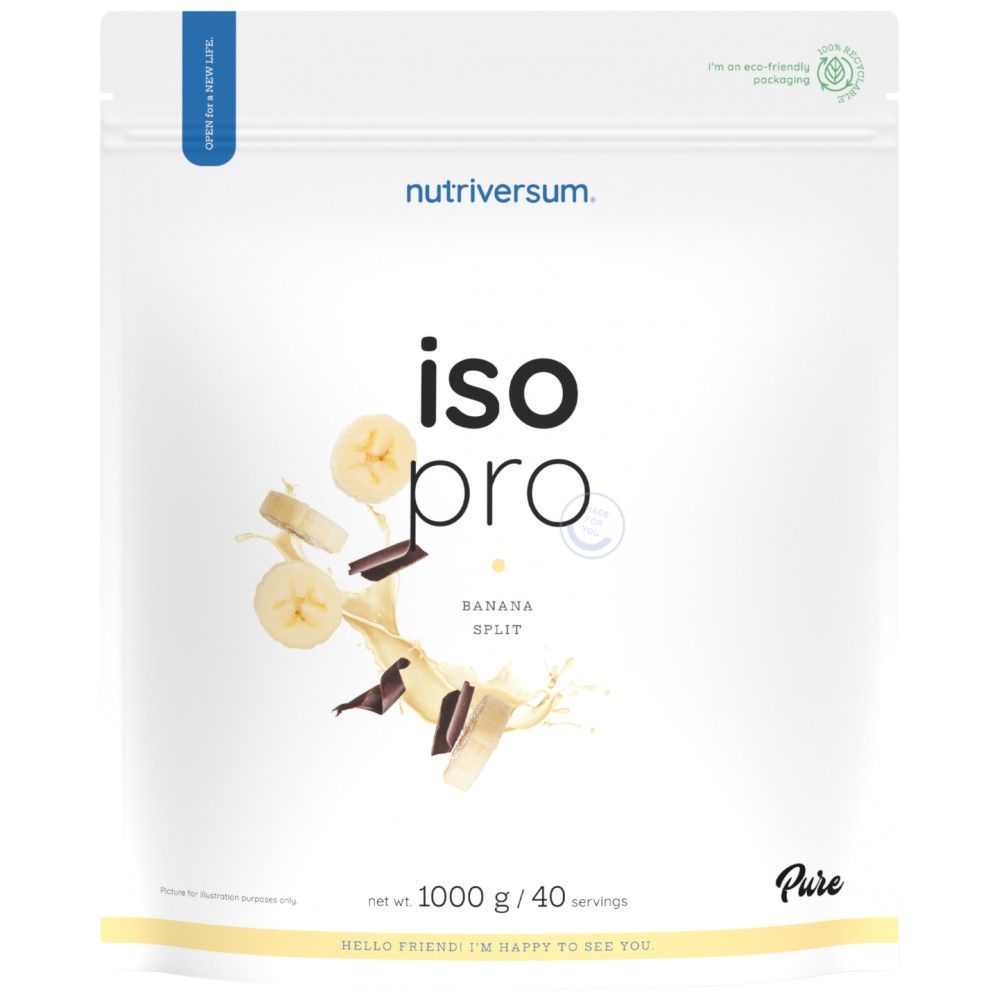 Iso pro pure Whey | Изолат с N -Zyme система - 1000 грама