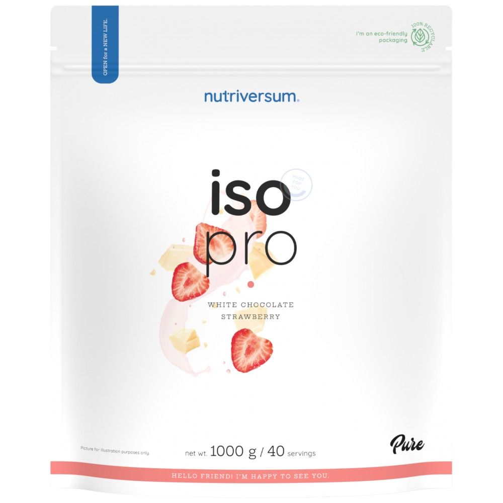 Iso pro pure Whey | Изолат с N -Zyme система - 1000 грама