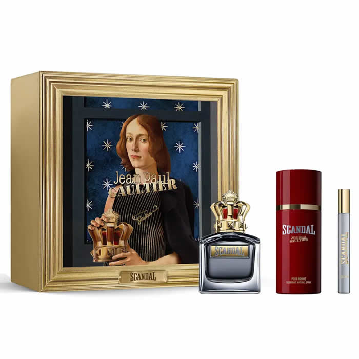<tc>JEAN PAUL GAULTIER</tc> Scandal Pour Homme тоалетна вода спрей 100 ml комплект 3 части