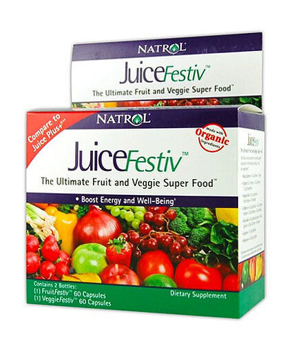 JuiceFestiv 2x60 капачки.
