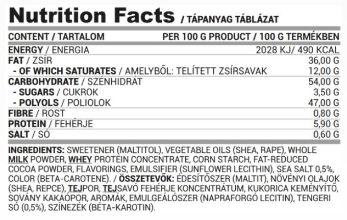 Протеиново разпространение | Осолен карамел - 350 грама