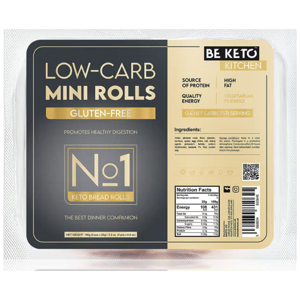 Keto Mini Rolls | Без глутен - 100 грама