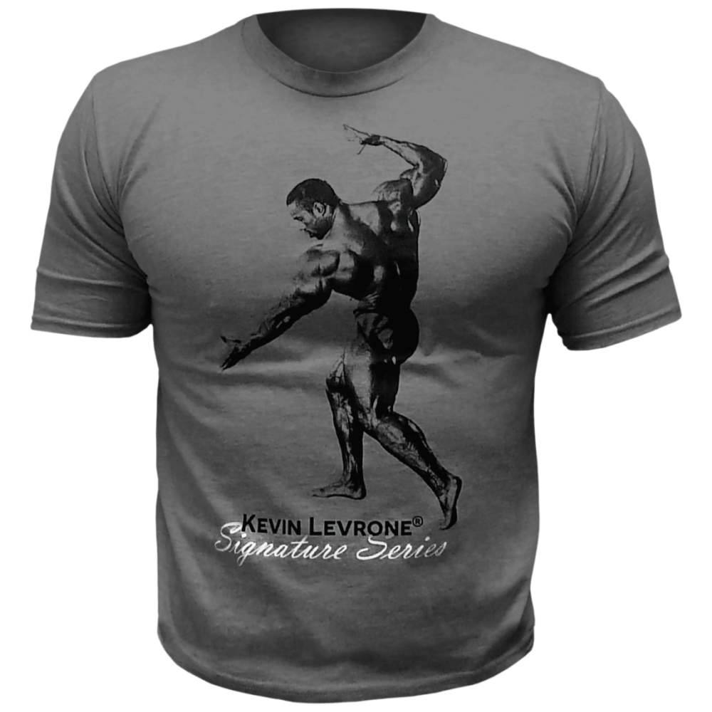 <tc>Kevin Levrone</tc> Тениска/Тъмно сиво