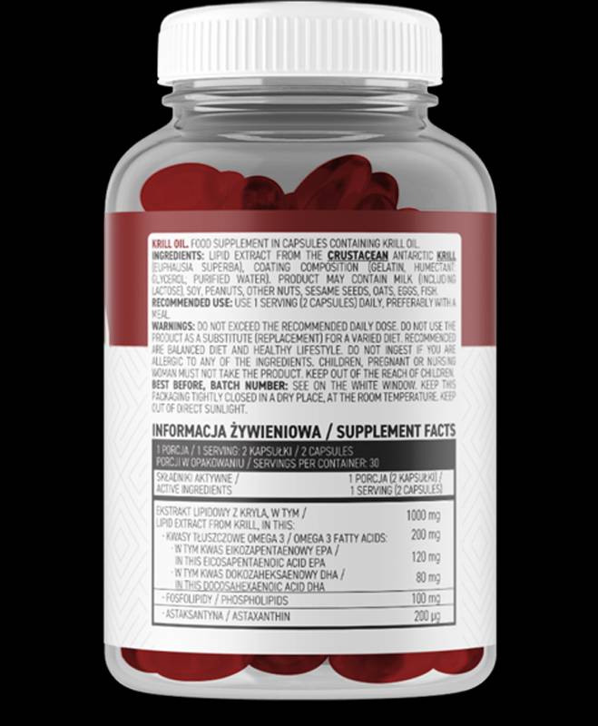 Крил масло 500 mg 60 гел капсули