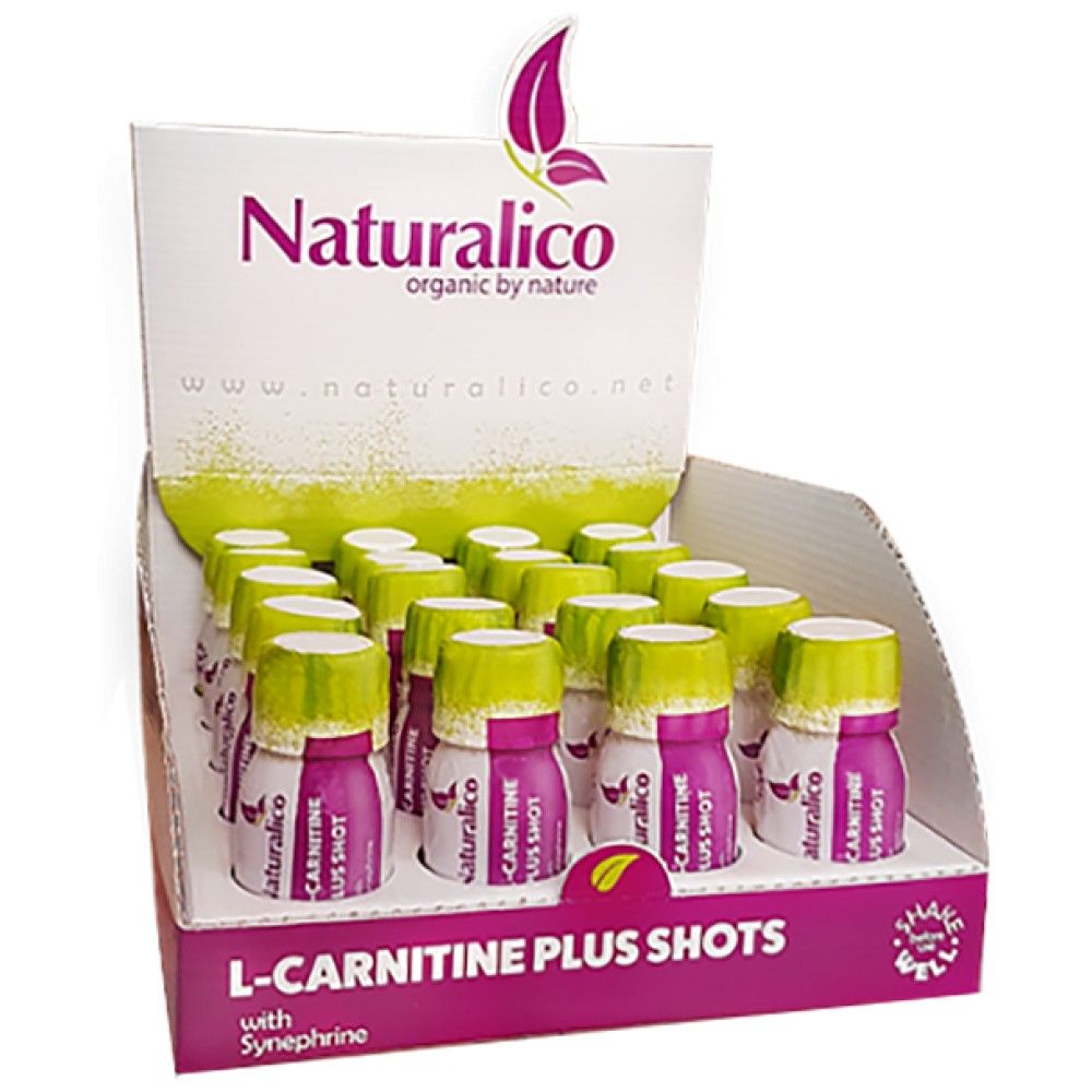 L -карнитин плюс изстрел - 20 x 60 ml