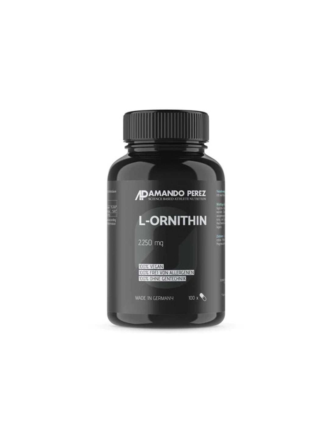 Детоксикация-L-ornithine (L-ornithine) Amando Perez, 100 капсули