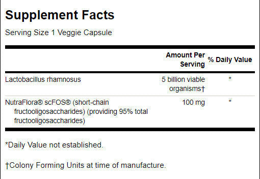 Lactobacillus rhamnosus с Fos 5 милиарда CFU - 60 капсули