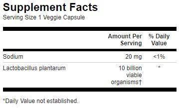 Lactobacillus plantarum / L plantarum - 30 капсули