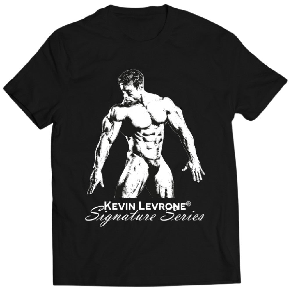 Тениска Levrone | Черно-бял