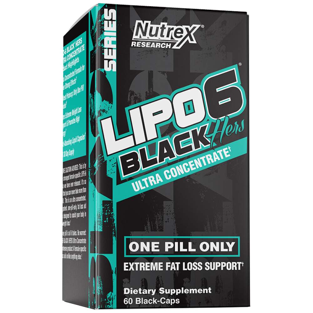 Lipo 6 нейните черни UC 60 капсули
