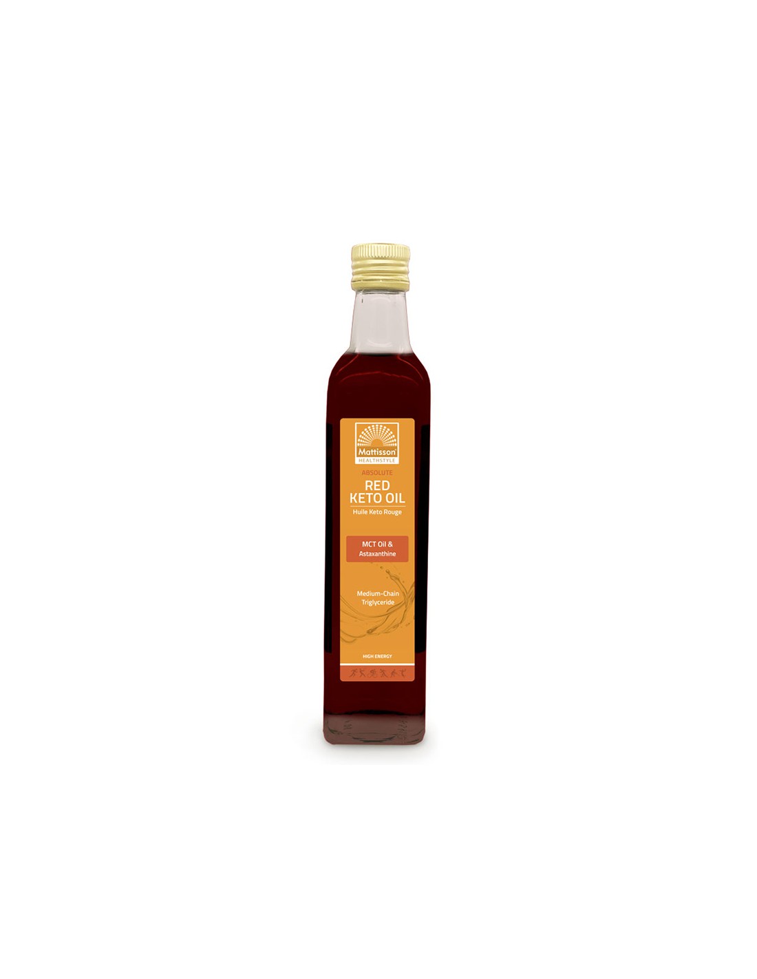 Red Keto Oil - MCT Oil & Astaxanthin, 500 мл <tc>Mattisson Healthstyle</tc>