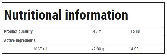 MCT маслено злато - 400 ml