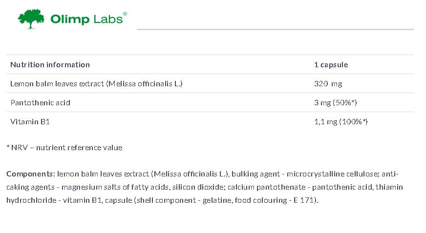 Melissa Premium Line 30 капсули