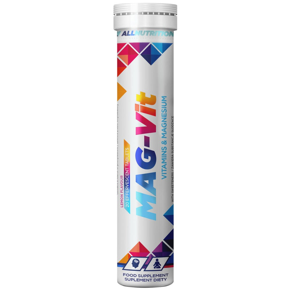 Mag-vit | Магнезий и витамини ефервесцентни - 20 разтворими таблетки