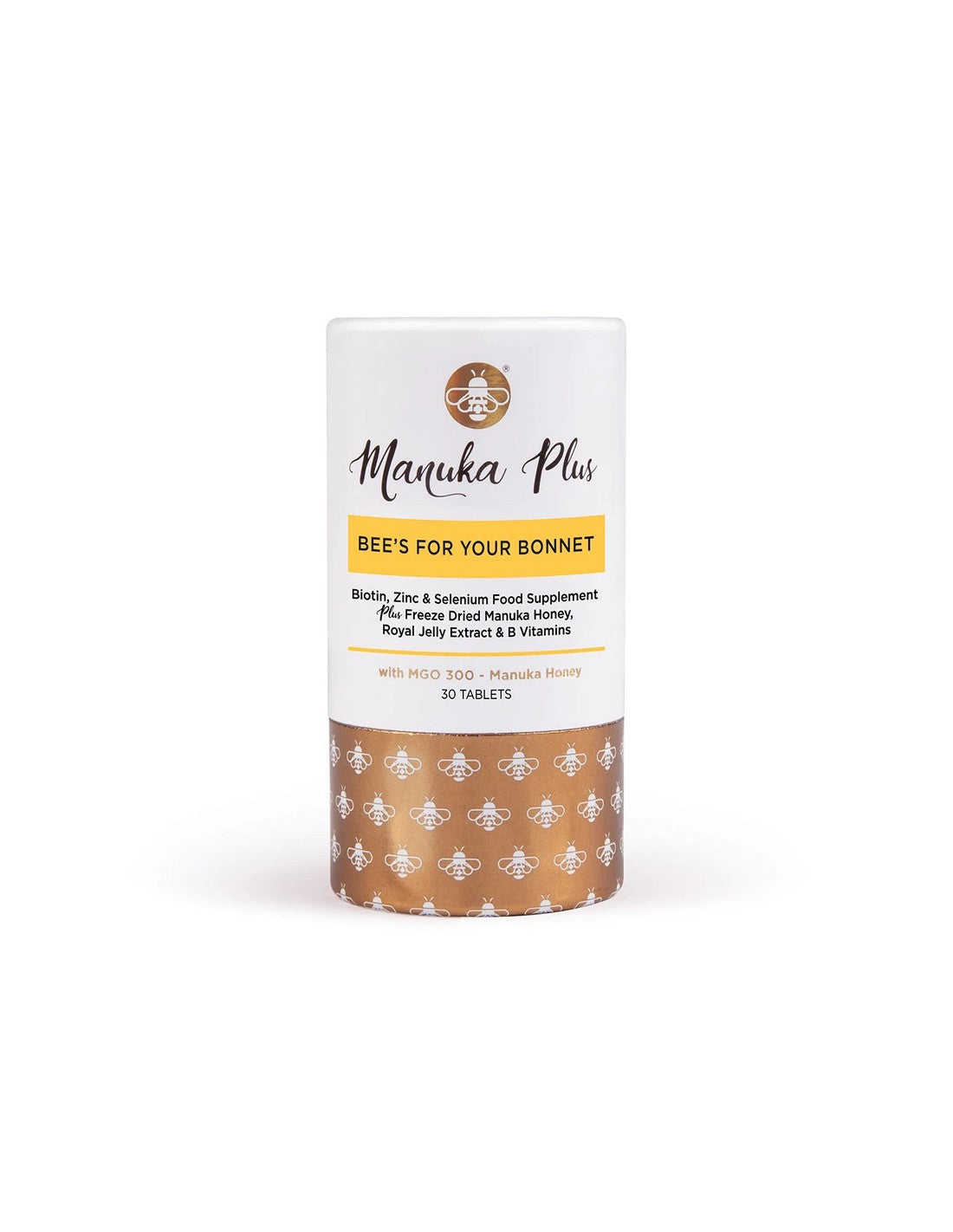 Manuka Plus® Bee`s за вашия капак/ формула за коса, кожа и нокти с мед от манука MgO 300 x 30 таблетки