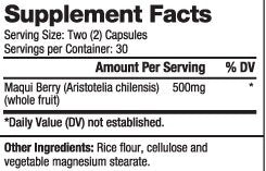 Maqui Berry 500 mg / 60 капачки