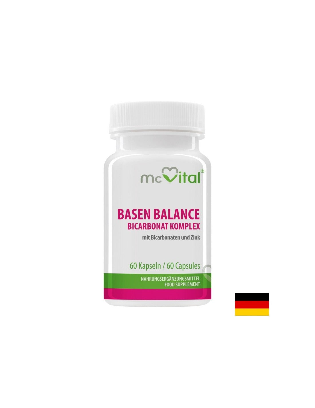 McVital® Basen Balance - Бикарбонатен комплекс, 60 капсули <tc>Vitabay</tc>