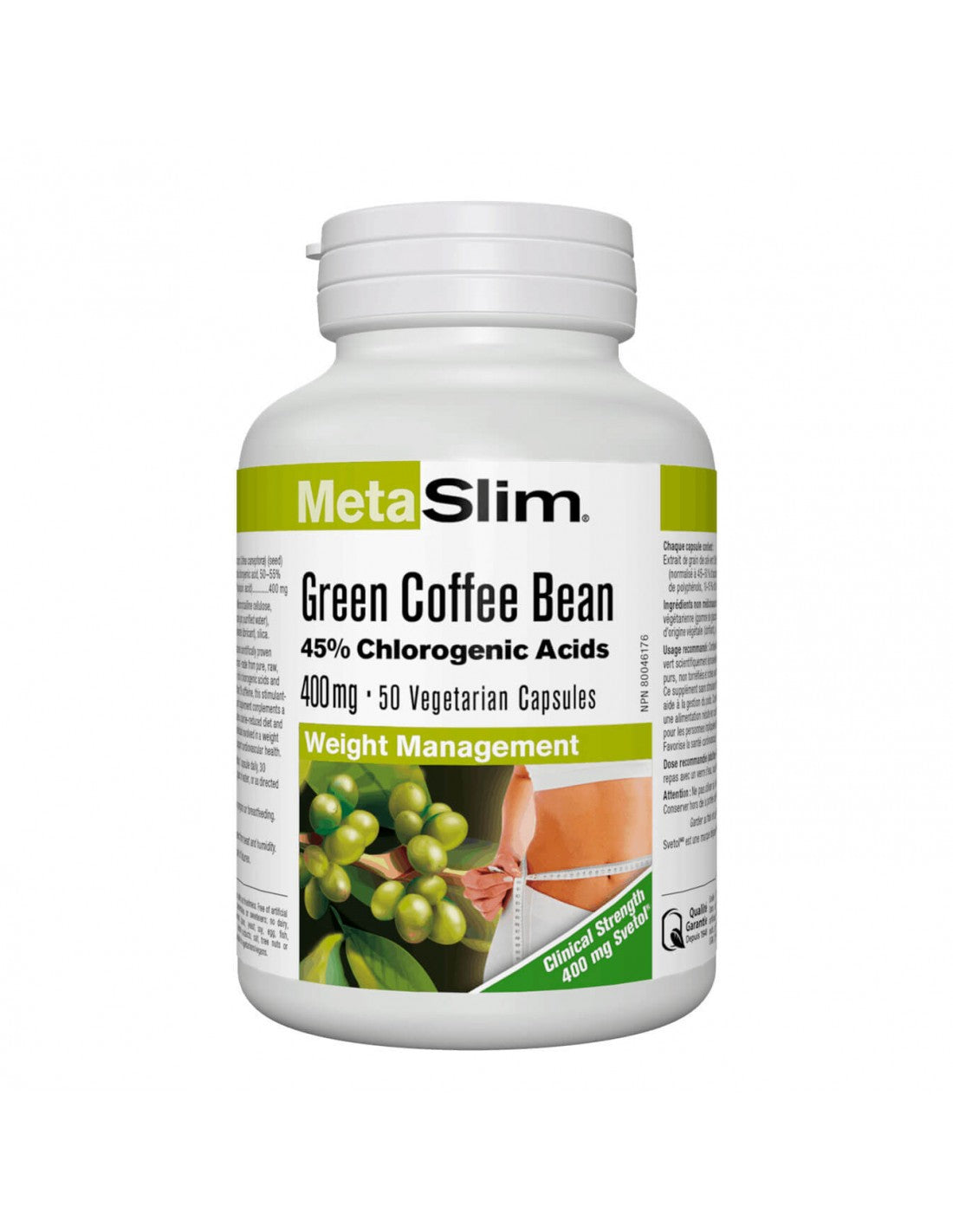 Metaslim® Green Coffee Bean 400 mg x 50 капсули
