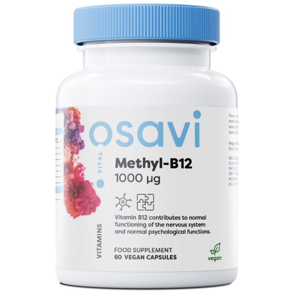 Метил В -12 1000 MCG - 60 капсули
